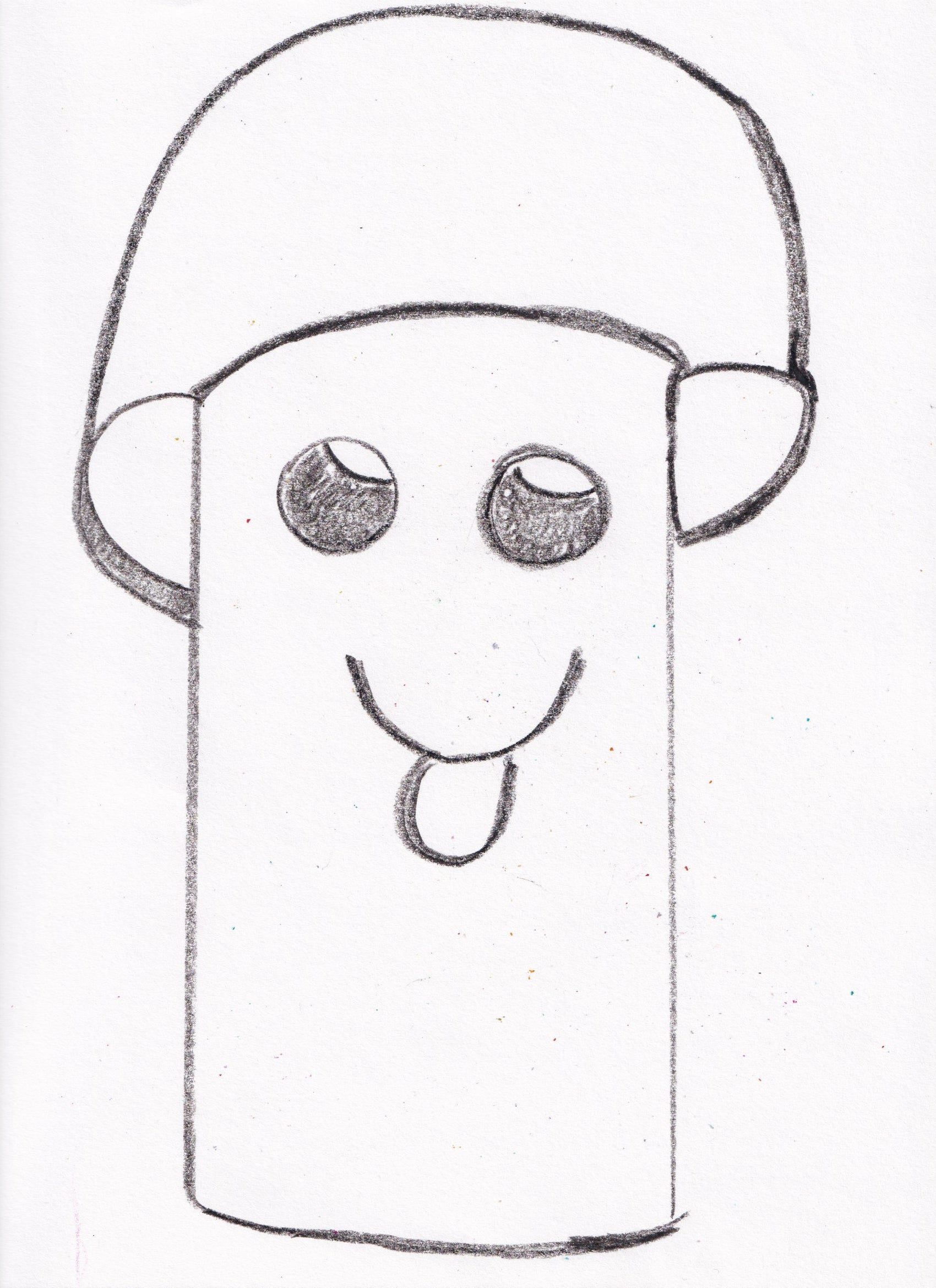 Whimsical Mushroom Coloring Page