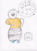 Digital Art Crayon Drawing